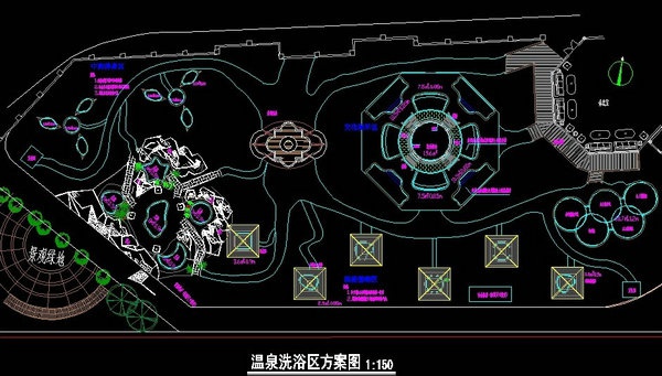 天地温泉室外温泉规划