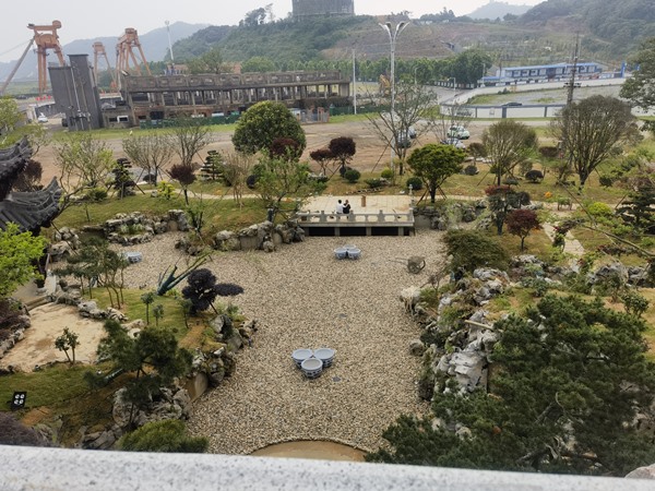 2024年湖口石钟山景观鱼池净化及喷雾系